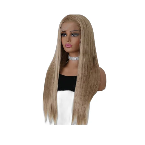 Blonde Lace Front Wig ( Human Blend)