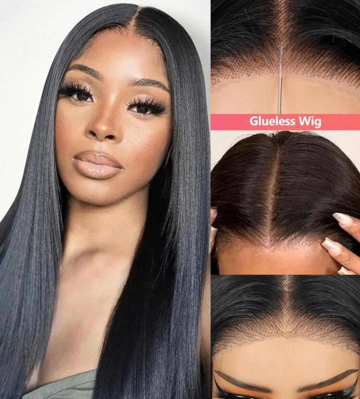 Gloria Straight Wig ( Human Blend)