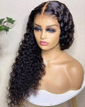 22In Brazilian Hair Water Wave Glueless Wig-13x4 Full Frontal Lace Wig